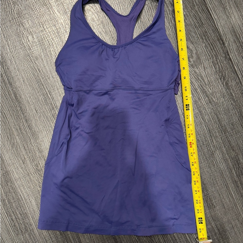 Purple Lululemon Turbo Tank, size 6